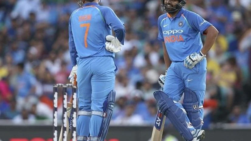 India vs Australia 2018-19, Rohit Sharma, MS Dhoni India vs Australia 2018-19, Rohit Sharma, MS Dhoni