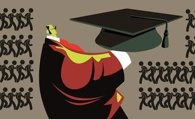 The vanishing middle manager Illustration by Binay Sinha