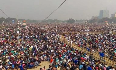 Shiv Sena, Congress claim opposition's show of unity gives PM the 'shivers' Opposition rally Kolkata