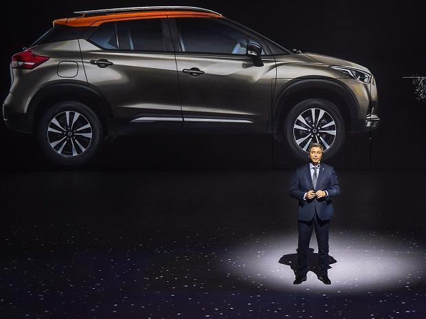 Side profile on Nissan Kicks, which is available in 12 colours Side profile on Nissan Kicks, which is available in 12 colours