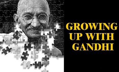 Mahatma Gandhi. Illustration: Ajay Mohanty Mahatma Gandhi. Illustration: Ajay Mohanty