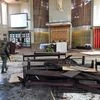 A Philippine Army member walks inside a church after a bombing attack in Jolo, Sulu province, Philippines January 27, 2019. Photo: Reuters