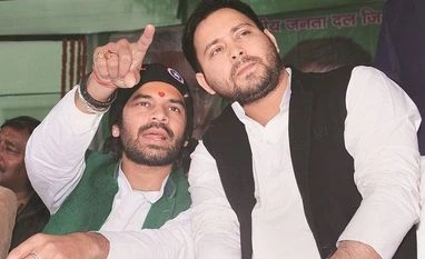 Govt's 10% upper caste quota move puts political parties of Bihar in a fix Tej Pratap, Tejashwi