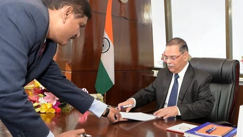 Central Bureau of Investigation Chief Rishi Kumar Shukla Newly-appointed Central Bureau of Investigation (CBI) Chief Rishi Kumar Shukla takes charge from interim CBI chief M Nageswara Rao at CBI headquarters