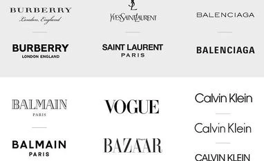 Little typefaces matter much fashion brands
