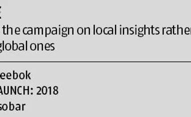 My best campaign is Reebok's #BruisesCanBeGood: Isobar's Anish Varghese Chart