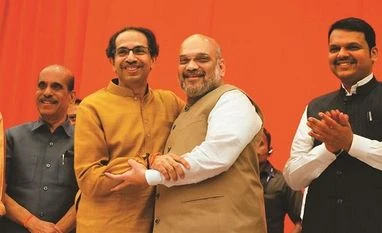 BJP used its trump card to get Shiv Sena to agree to poll alliance amit shah