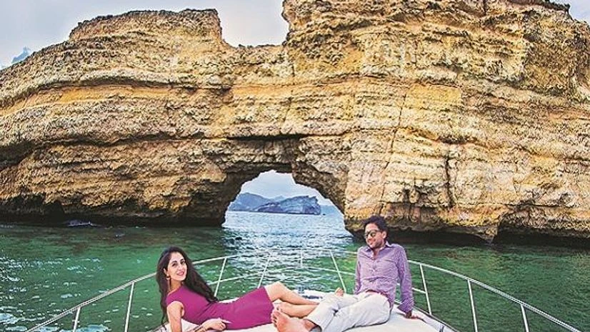 a destination pre-wedding shoot in Muscat a destination pre-wedding shoot in Muscat