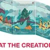 Cover story: Placing the cover of each volume side by side, in a sequence starting with the first volume, yields a skilfully illustrated scene of the Samudra Manthan or the churning of the ocean