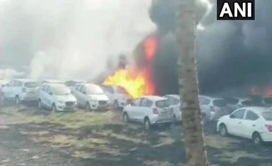 200 passenger cars of Utoo Cabs gutted in fire at Chennai parking lot Of the total 208 parked cars, 176 were gutted and 32 were "saved from the fire," he said.