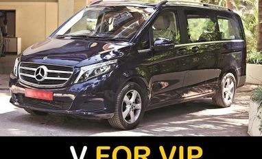 Mercedes-Benz V-Class is more suited for business than pleasure Mercedes-Benz V-Class