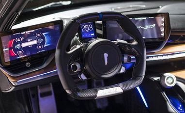 Mahindra unveils world's 'fastest' e-car Battista at Geneva Motor Show According to Automobili Pininfarina, Battista has the potential to accelerate to 62 mph in less than two seconds, faster than a Formula 1 car