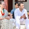 Sonia Gandhi, Congress President Rahul Gandhi