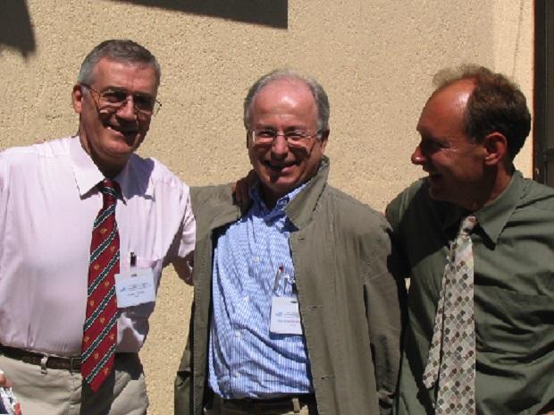 Robert Cailliau, Jean-François Abramatic, and Tim Berners-Lee at the 10th anniversary of the World Wide Web Consortium Robert Cailliau, Jean-François Abramatic, and Tim Berners-Lee at the 10th anniversary of the World Wide Web Consortium