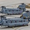 CH-47F(I) Chinook helicopters before its induction into the Indian Air Force