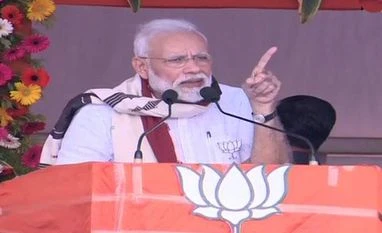 2019 polls: Mamata a 'speedbreaker' in Bengal's development, says PM Modi Prime Minister Narendra Modi addressing a rally in Odisha