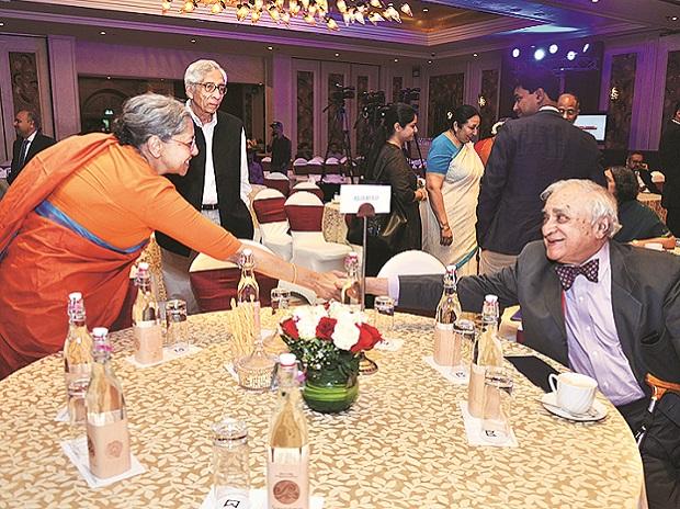 Economists Indira Rajaraman and Deepak Lal Economists Indira Rajaraman and Deepak Lal