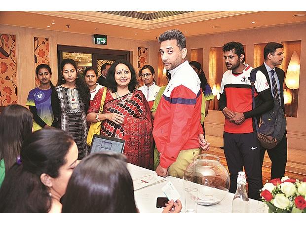 Naz Foundation (India) Trust team, which works on women empowerment using sports to impart life skills for adolescent girls Naz Foundation (India) Trust team, which works on women empowerment using sports to impart life skills for adolescent girls