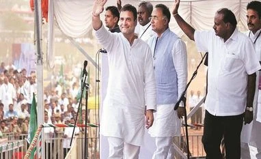 Rahul picks Wayanad as second Lok Sabha seat, Left promises to defeat him Rahul Gandhi at a rally in Bengaluru on Sunday Photo:PTI