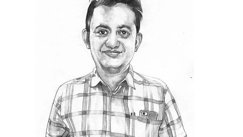 Paresh Dhanani, Illustration by Binay Sinha Illustration by Binay Sinha