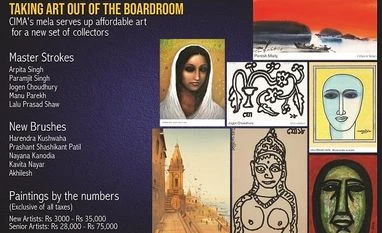 Taking art out of the boardroom: CIMA's Mela brings modestly-priced art Taking art out of the boardroom: CIMA's Mela brings modestly-priced art