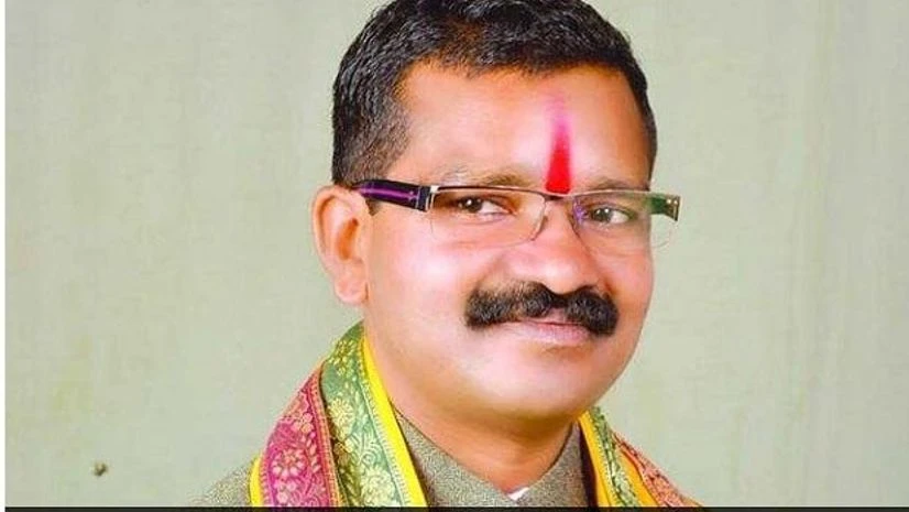 BJP MLA from Dantewada constituency Bhima Mandavi BJP MLA from Dantewada constituency Bhima Mandavi