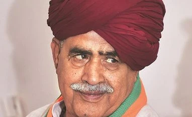 Kirori Singh Bainsla, face of Gurjar quota agitation, joins BJP Kirori Singh Bainsla