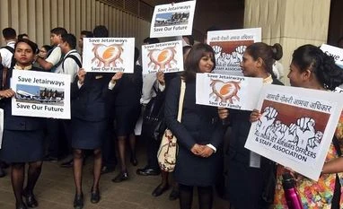 Jet Airways issues gag order, asks employees not to speak with media Jet Airways protests