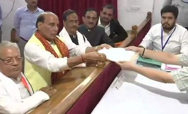 Lok Sabha Elections 2019 LIVE: Rajnath Singh files nomination from Lucknow Rajnath Singh