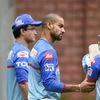 File photo: Shikhar Dhawan during Delhi Capitals practice session