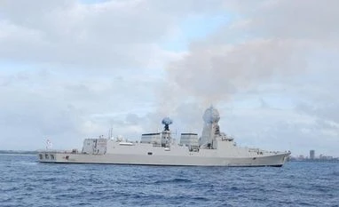 Indian, Australian, Japanese warships arrive in China for naval parade INS Kolkata