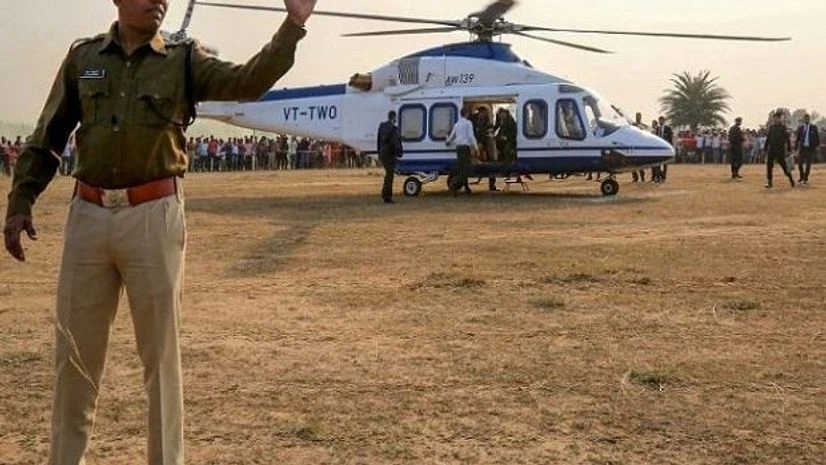 Rally helicopter Rally helicopter