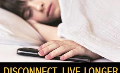 Putting aside your mobile phone could help you live healthier and longer Sleeping with mobile phone