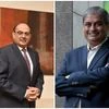 HDFC Bank MD Aditya Puri (top); IndusInd Bank MD &amp; CEO  Romesh Sobti