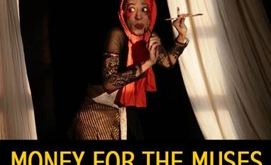 Money for the muses: Performing arts find new ways to keep the show going Director-actor Yuki Ellias in her play, Elephant in the Room. Photo: Junoon