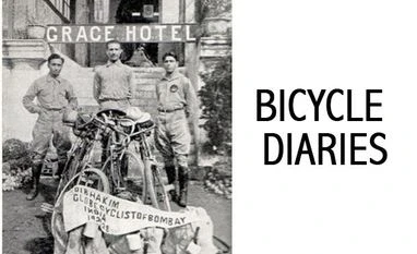 The story of a few young Parsi men who pedalled to far-off continents bicycle