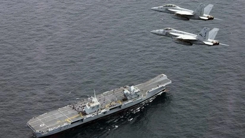 HMS Queen Elizabeth. Photo: Wikipedia HMS Queen Elizabeth. Photo: Wikipedia