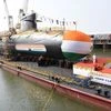 INS Vela: Late and over-budget, fourth Scorpene submarine enters water