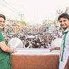 Priyanka Gandhi Vadra with MP Deepender Hooda | Photo: PTI