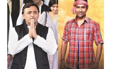 A pre-poll reel feel, but Azamgarh loyalties lie with Akhilesh Yadav SP President Akhilesh Yadav & BJP's candidate Nirahua