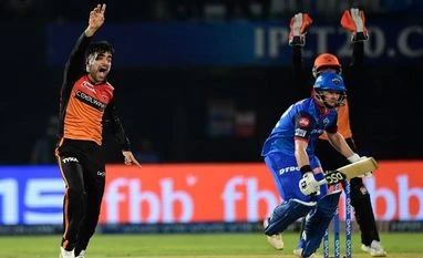 IPL 2020, Match 8: KKR vs SRH toss prediction and live streaming details Rashid Khan. Photo: PTI