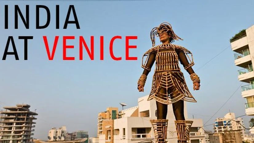 Shakuntala Kulkarni's photo performance, Of Bodies and Cages | Photo: Philadelphia Museum of Art Shakuntala Kulkarni's photo performance, Of Bodies and Cages | Photo: Philadelphia Museum of Art