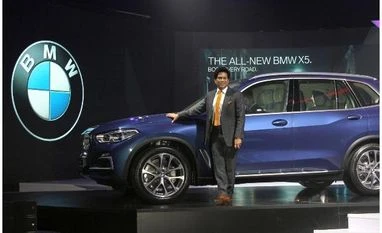 BMW launches new X5 SUV in India, prices start at Rs 72.9 lakh Sachin Tendulkar launch the all new BMW X5 car in Mumbai on May 16, 2019 (Picture-KAMLESH PEDNEKAR)