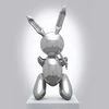 "Rabbit", a stainless steel casting of an inflatable rabbit, overtook the previous record set by British painter David Hockney's "Portrait of an Artist"
