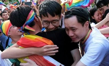 Taiwan becomes the first Asian nation to legalise same-sex marriage Taiwan, same sex marriage