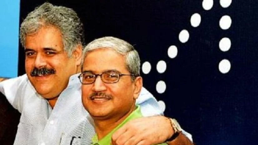 Rahul Bhatia (left) with Rakesh Gangwal Rahul Bhatia (left) with Rakesh Gangwal