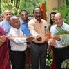 Isro chairman K Sivan inaugurating NewSpace India in Bengaluru
