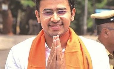 Rajasthan: BJP MP Tejasvi Surya stopped from entering violence-hit Karauli Tejasvi Surya