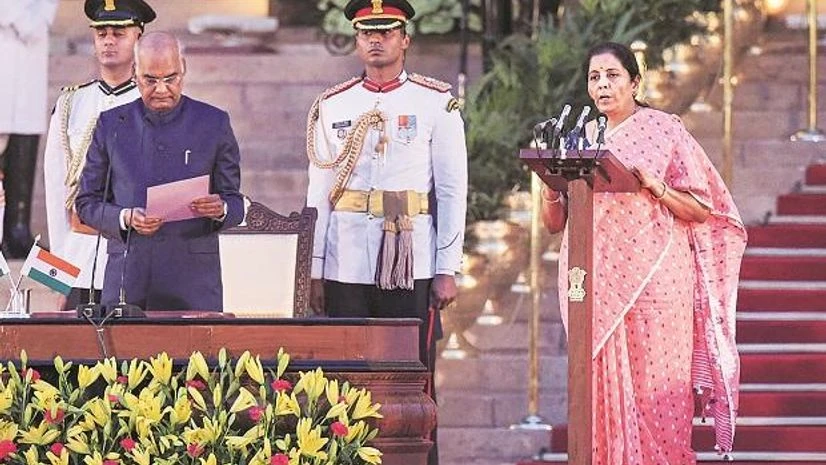 nirmala sitharaman, ramnath kovind nirmala sitharaman, ramnath kovind