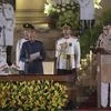 New Delhi: Prahlad Singh Patel being sworn-in as a Minister of State by President Ram Nath Kovind during the swearing-in ceremony at the forecourt of Rashtrapati Bhawan in New Delhi, Thursday, May 30, 2019. (PTI Photo/Vijay Verma)